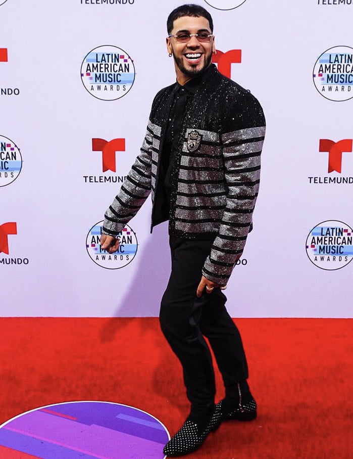 Anuel aa el gran ganador en los premios latín American Music Award